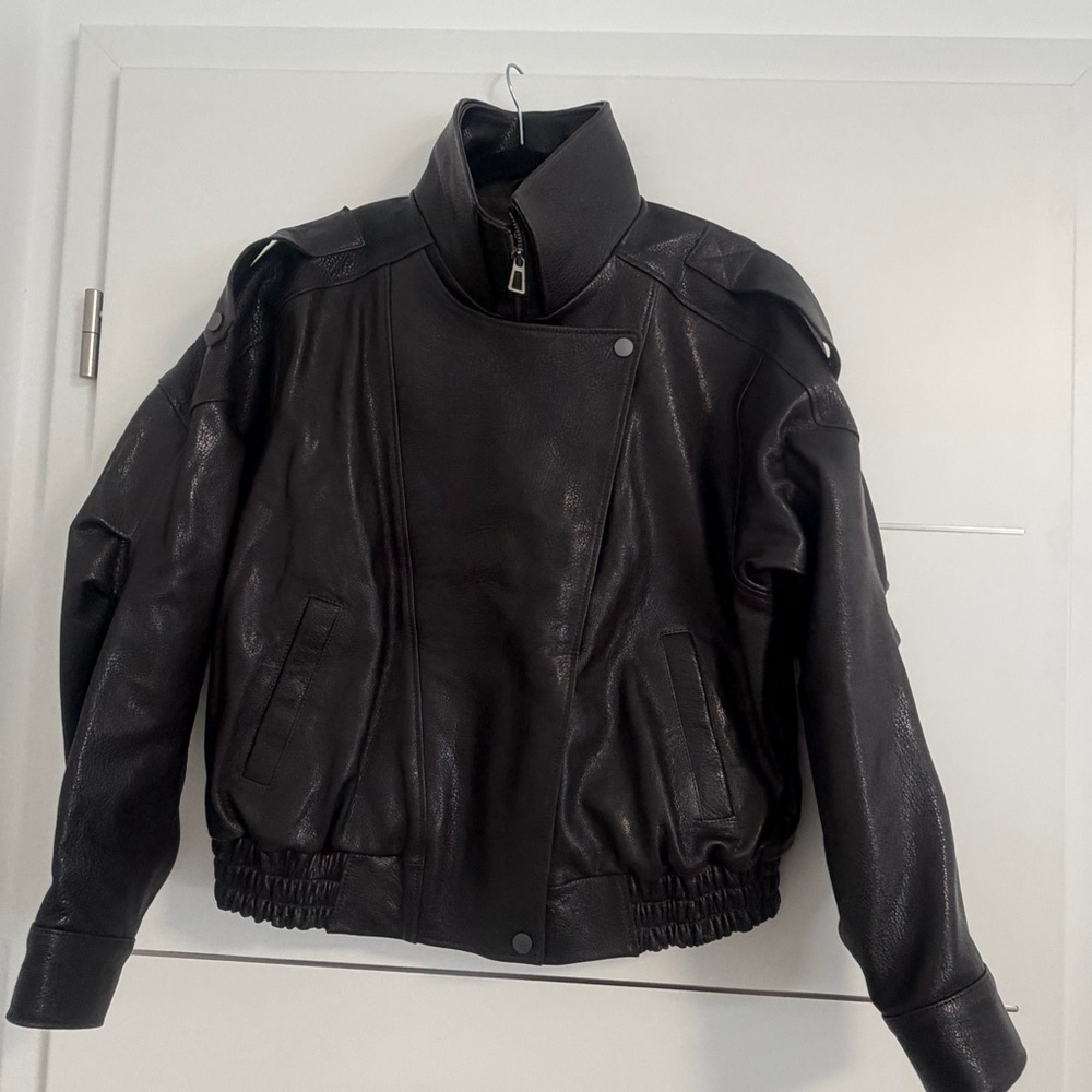 Genuine leather new jacket
